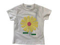 T-Shirt Manica Corta Fiore Giallo – Bambina