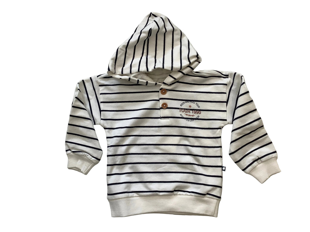 Felpa  bambino con Cappuccio Rock & Roll | Dirkje