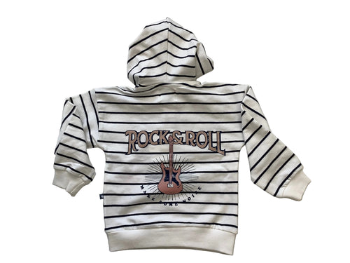 Felpa  bambino con Cappuccio Rock & Roll | Dirkje