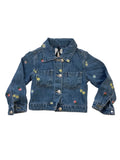 Giubbino jeans bambina.  Tobetoo