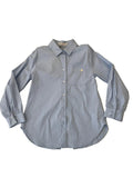 Camicia manica lunga con apertura sul retro