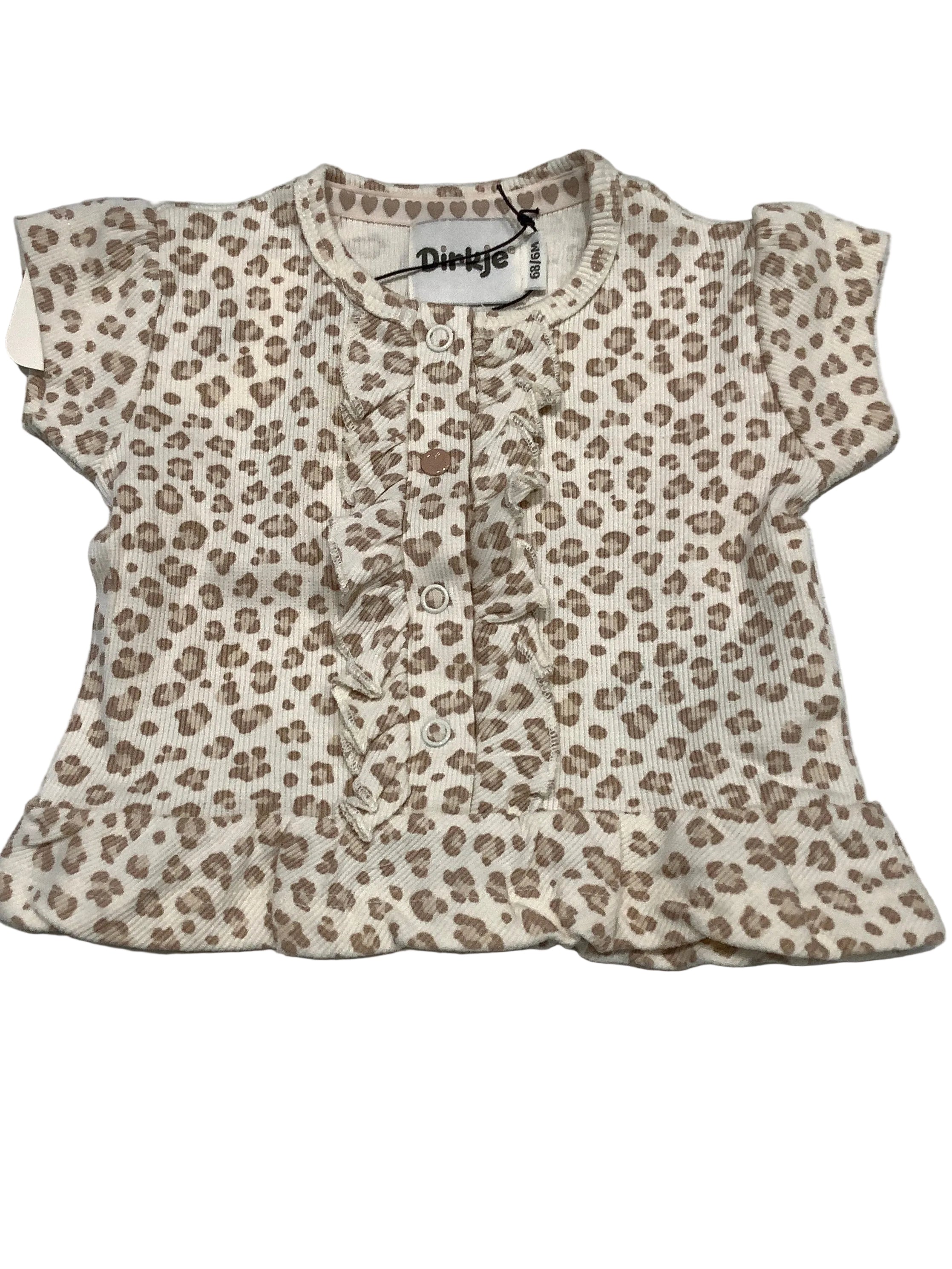 T- shirt bambina fantasia maculata-  Dirkje